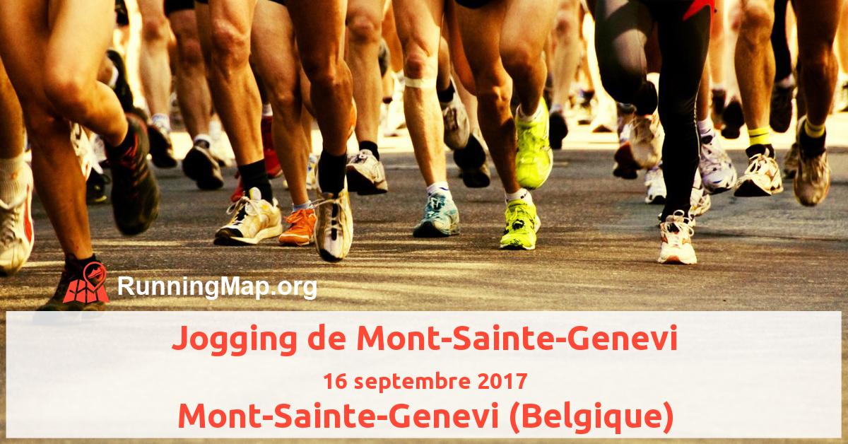 Jogging de Mont-Sainte-Genevi