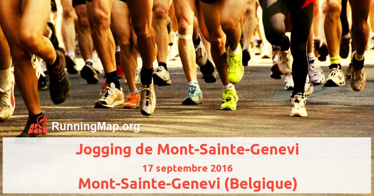 Jogging de Mont-Sainte-Genevi