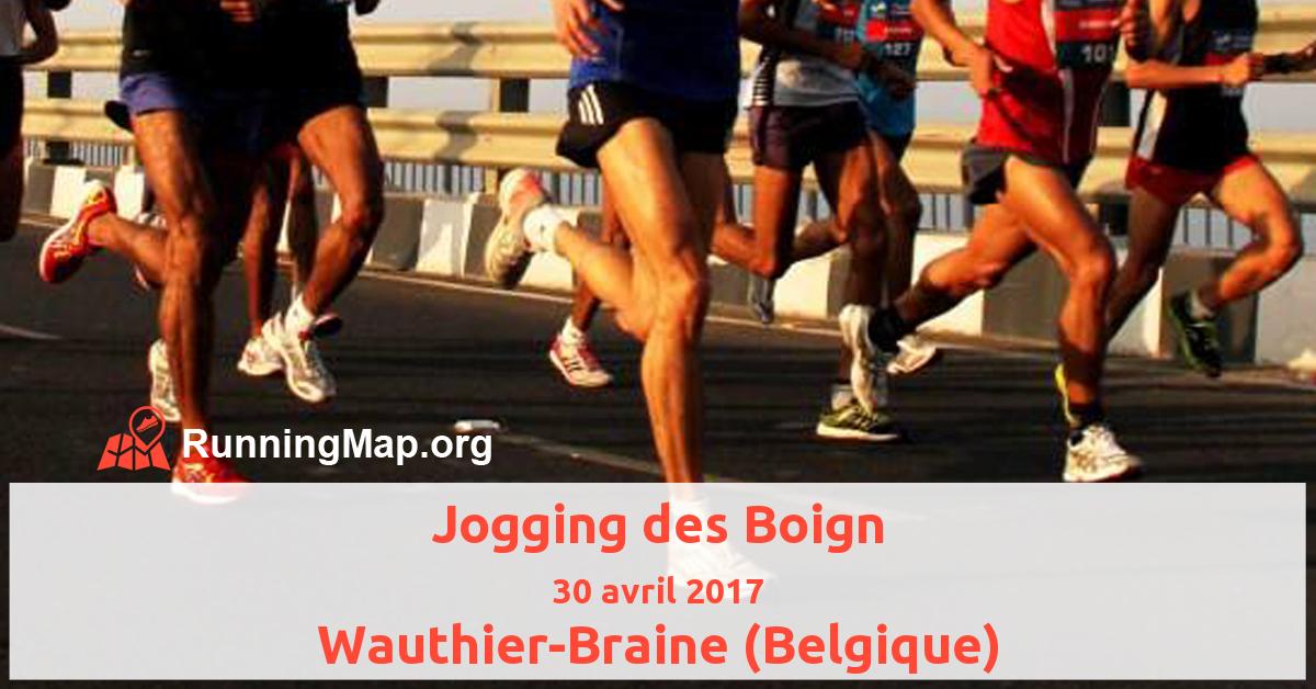 Jogging des Boign