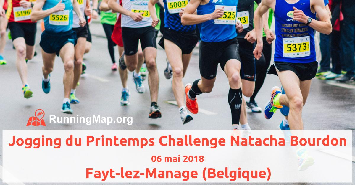 Jogging du Printemps Challenge Natacha Bourdon