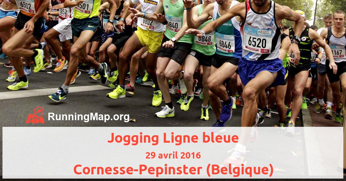 Jogging Ligne bleue 2016 - Running Map