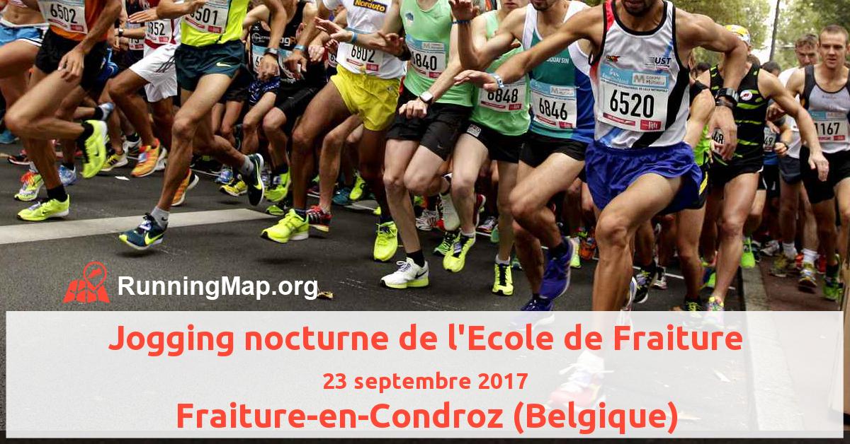 Jogging nocturne de l'Ecole de Fraiture