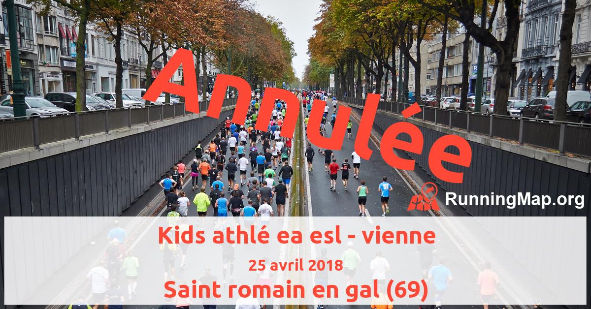 Kids athlé ea esl - vienne