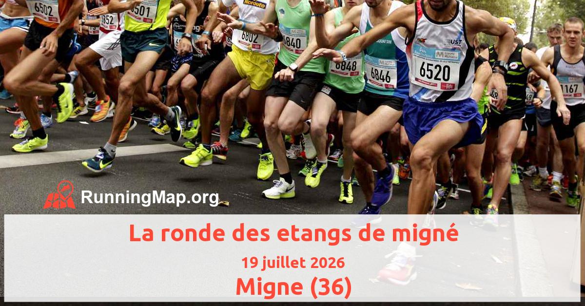 La ronde des etangs de migné