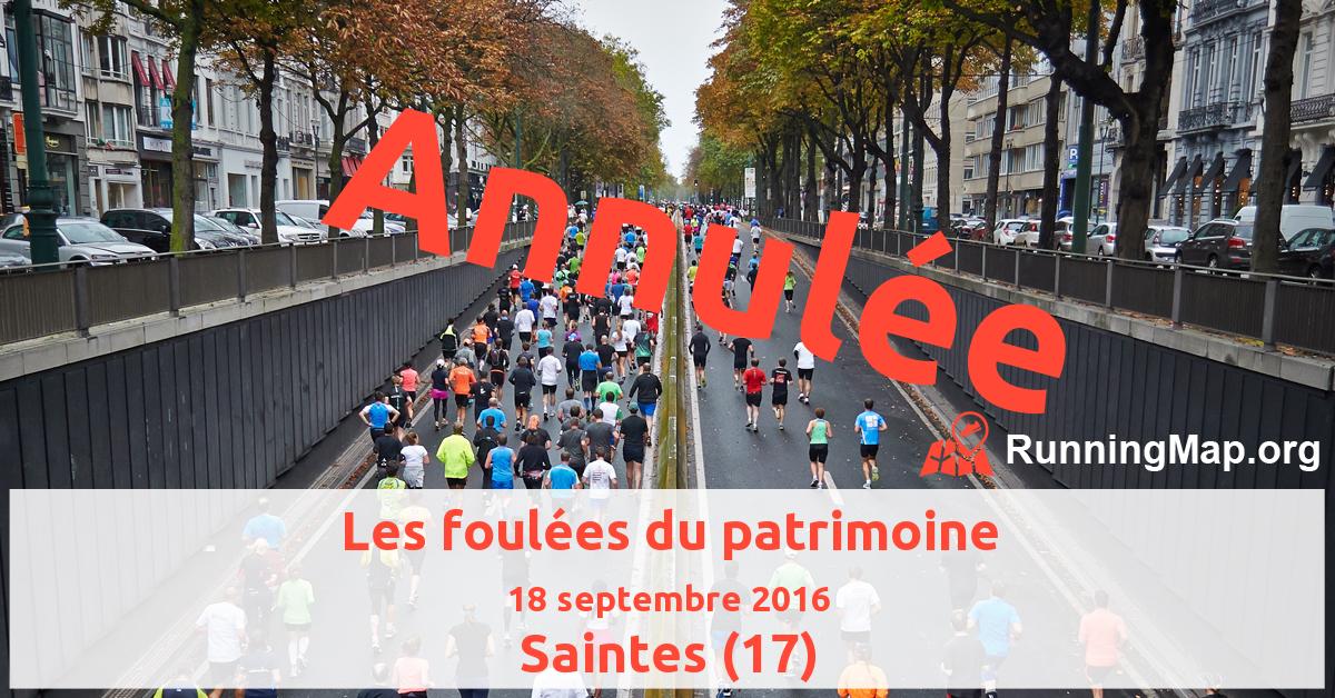 Les foulées du patrimoine