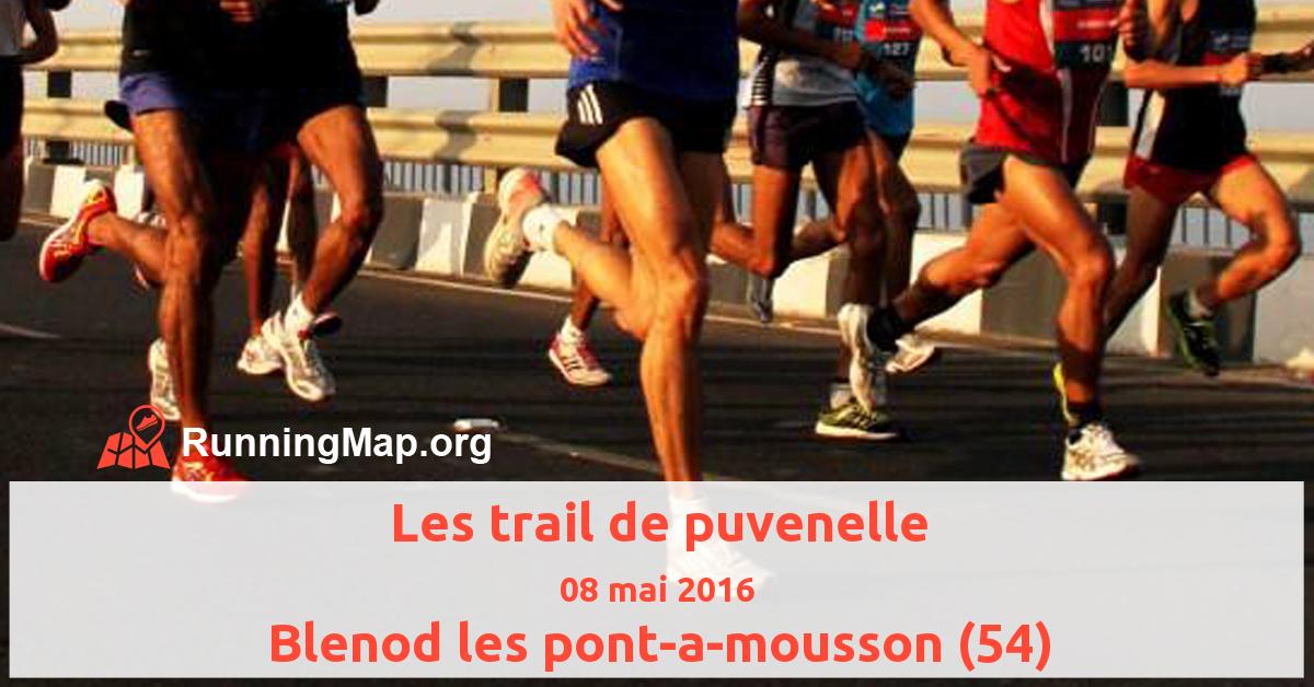 Les trail de puvenelle