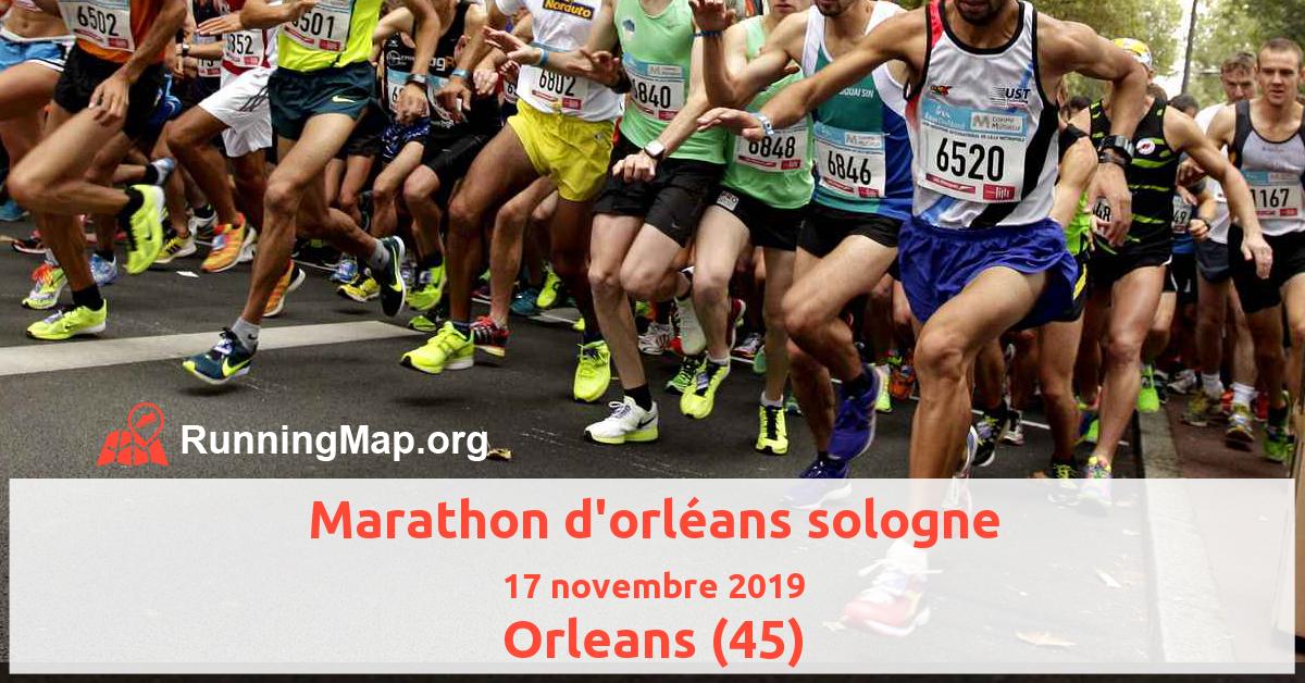 Marathon d'orléans sologne