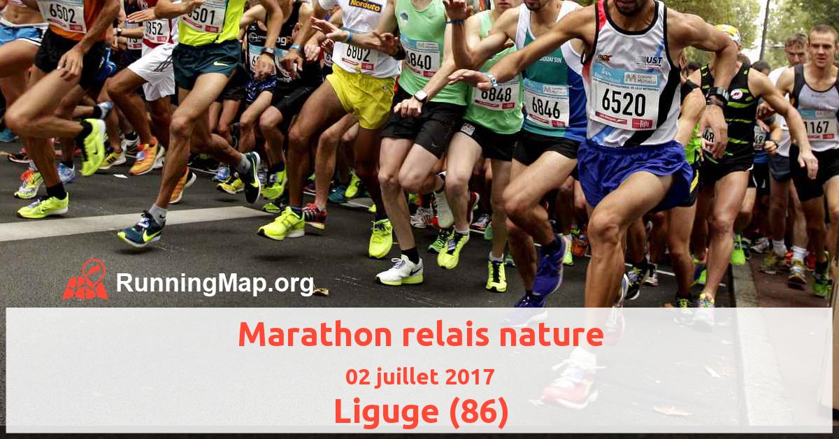 Marathon relais nature