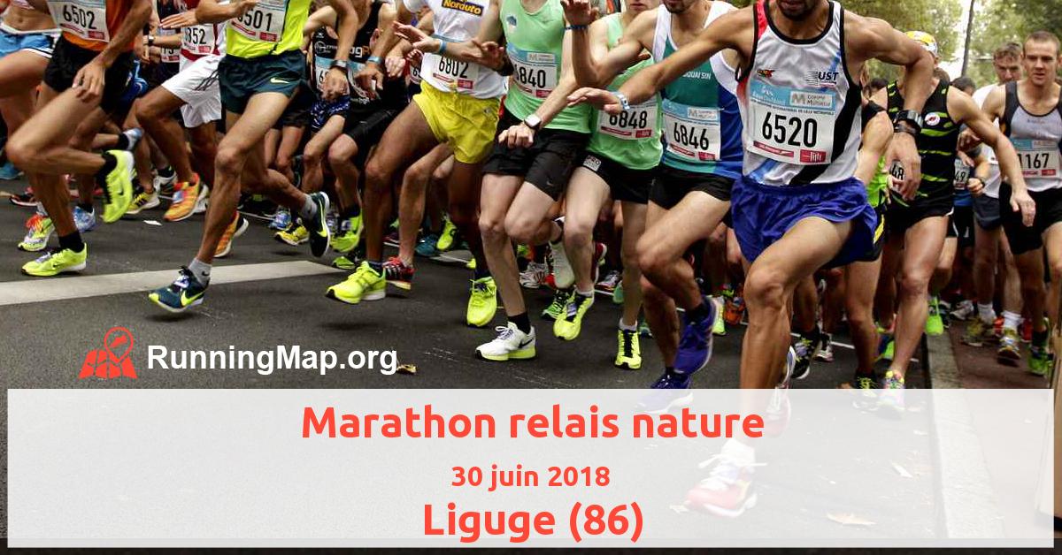 Marathon relais nature