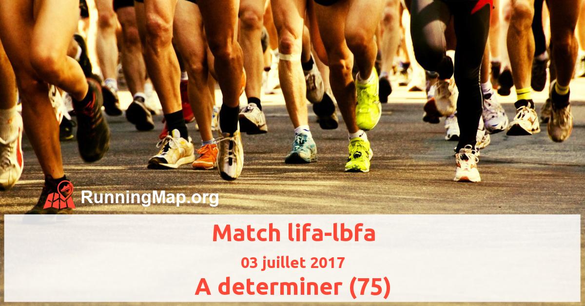 Match lifa-lbfa