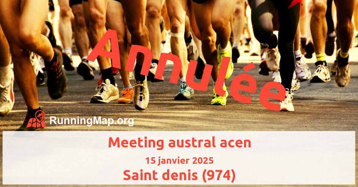 Meeting austral acen