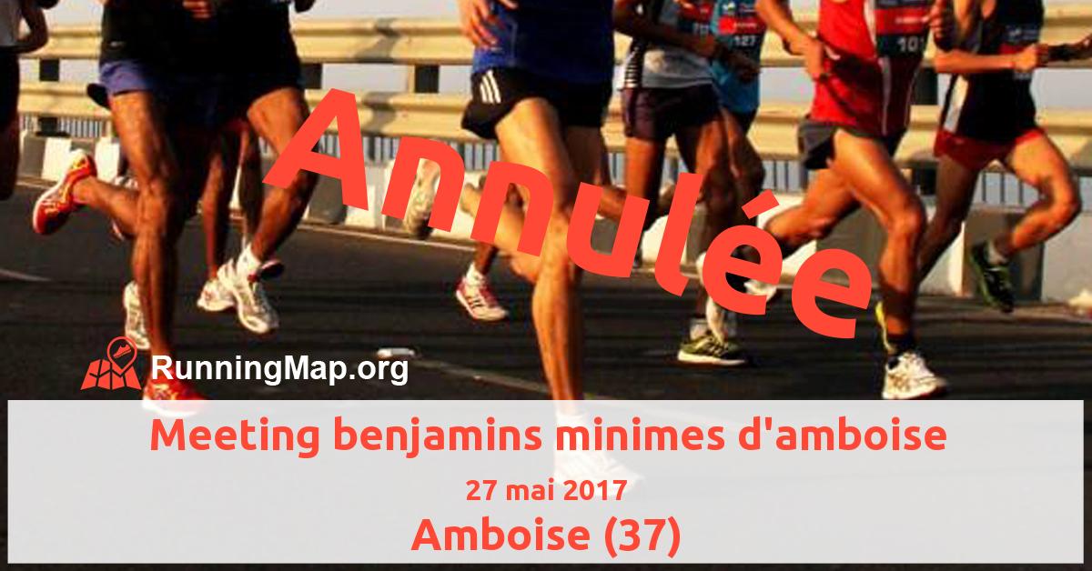 Meeting benjamins minimes d'amboise