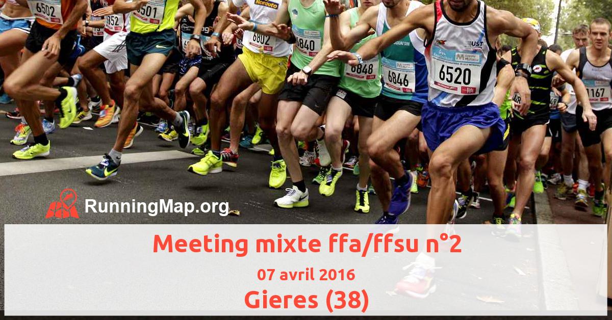 Meeting mixte ffa/ffsu n°2