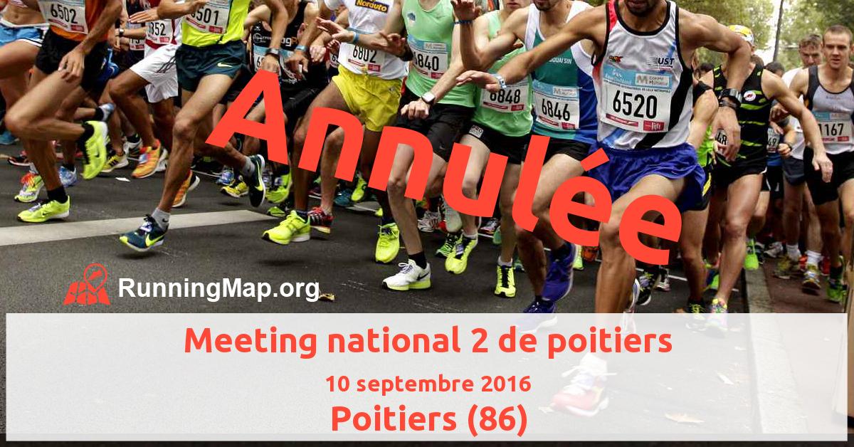 Meeting national 2 de poitiers