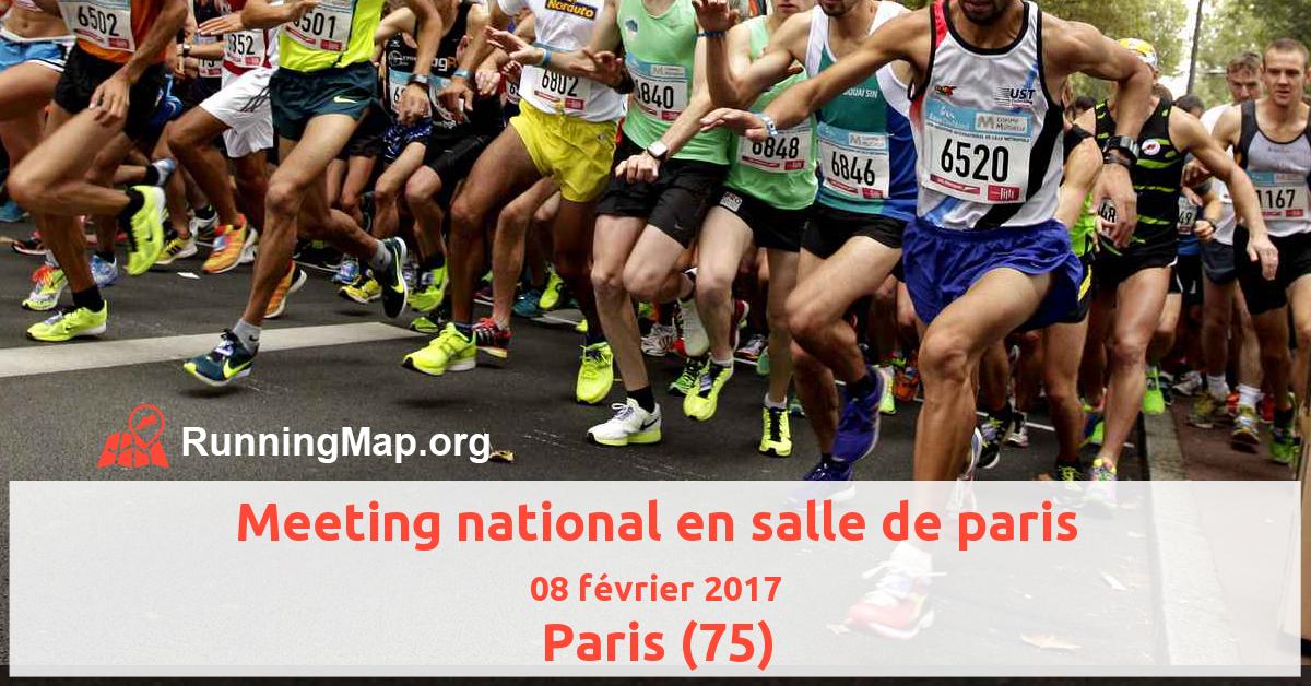 Meeting national en salle de paris
