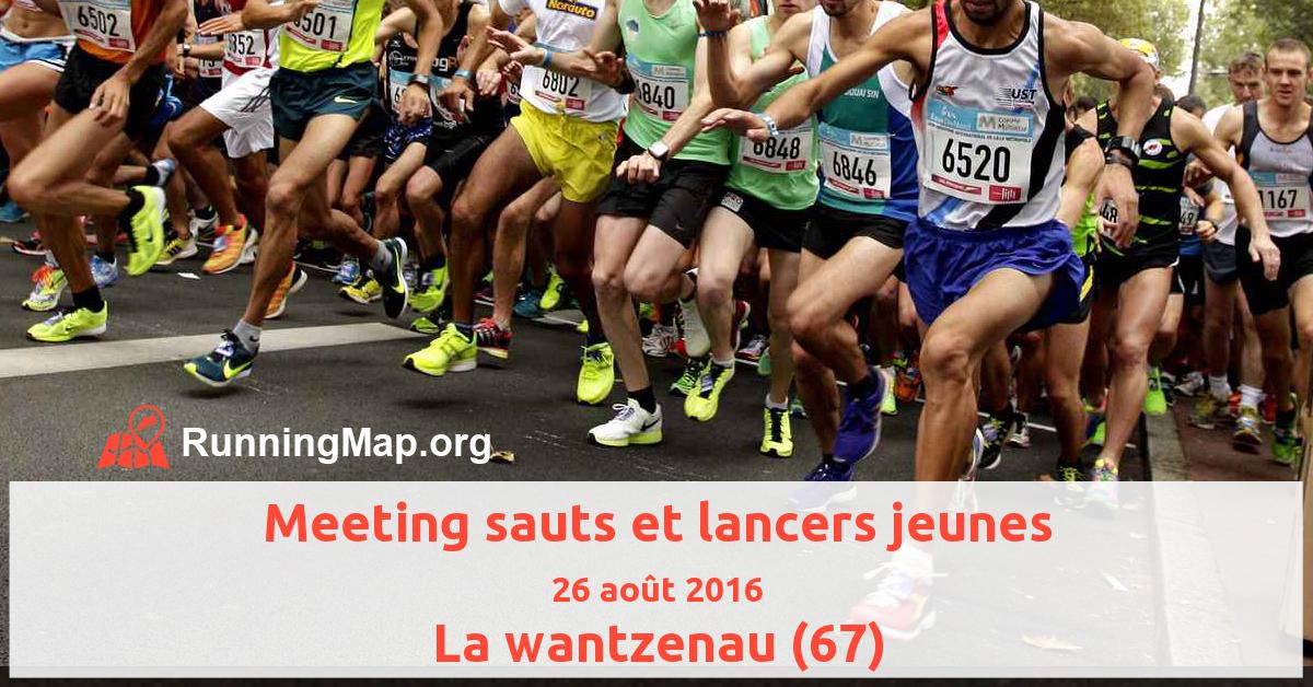 Meeting sauts et lancers jeunes