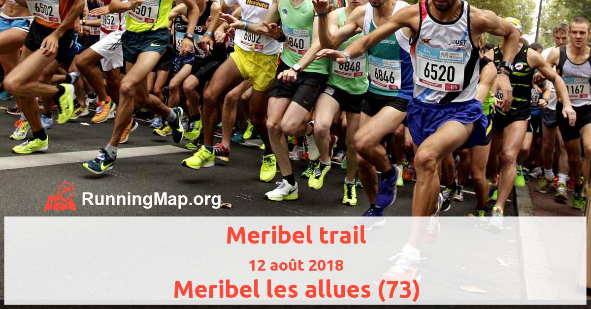 Meribel trail