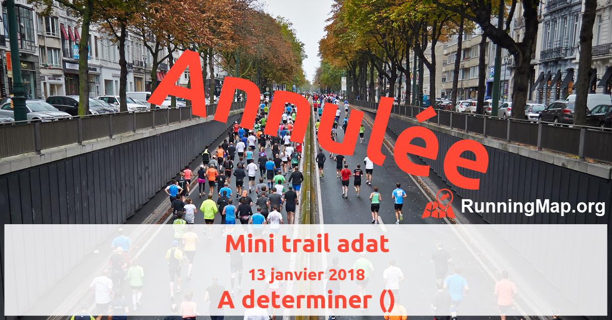 Mini trail adat