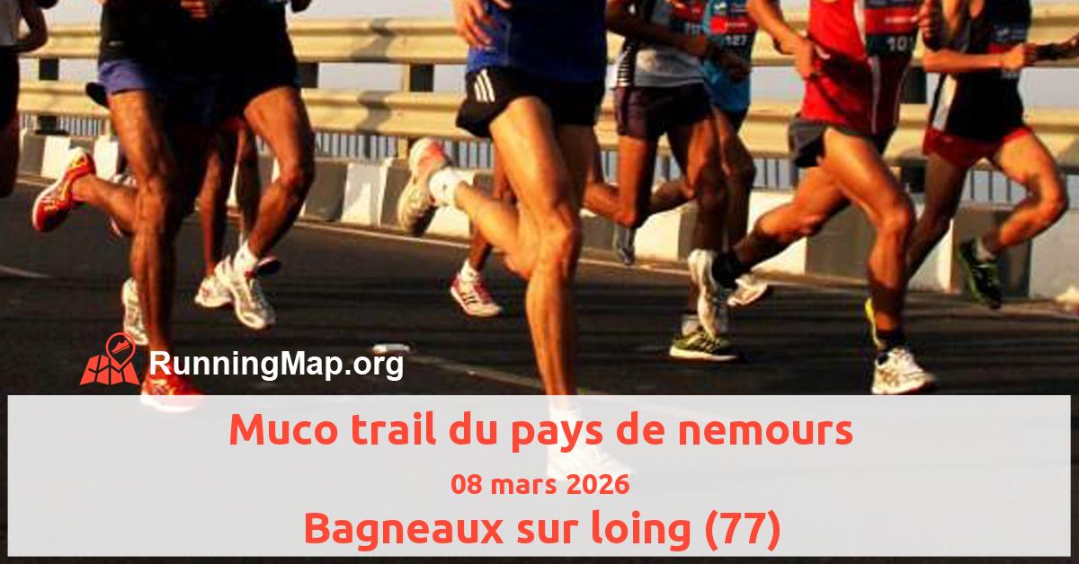 Muco trail du pays de nemours