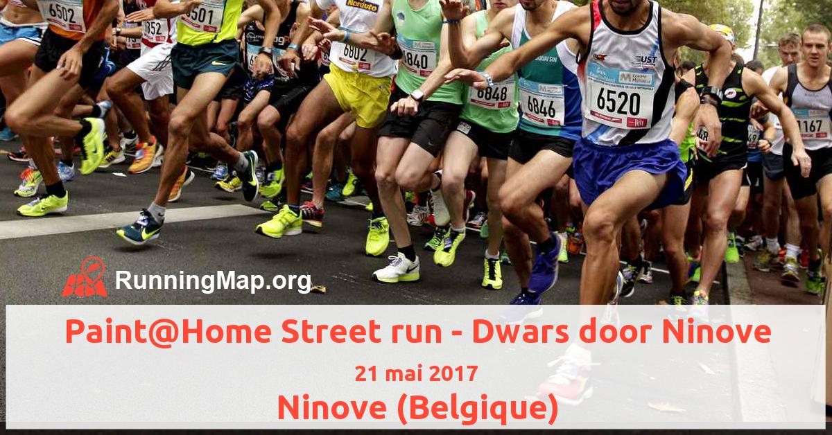 Paint@Home Street run - Dwars door Ninove
