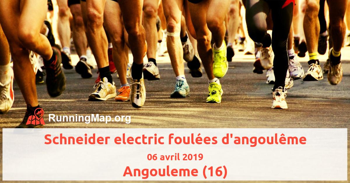 Schneider electric foulées d'angoulême