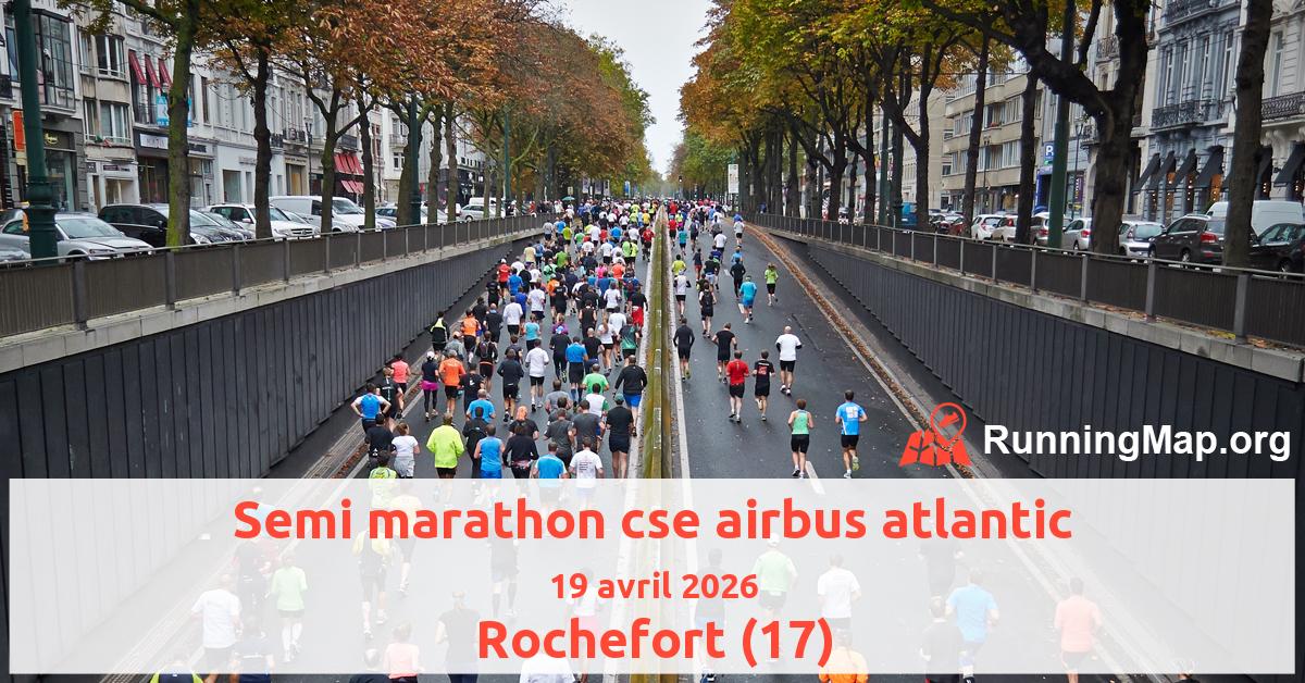 Semi marathon cse airbus atlantic