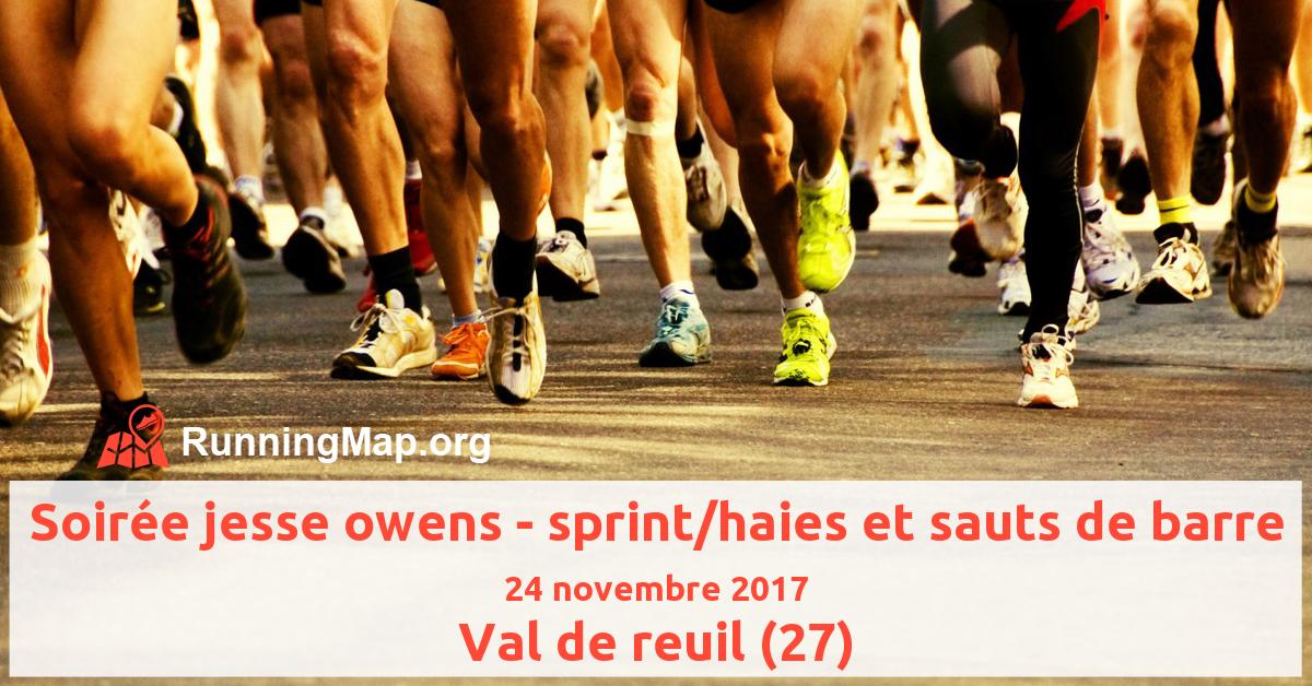 Soirée jesse owens - sprint/haies et sauts de barre