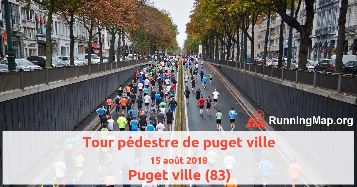 Tour pédestre de puget ville