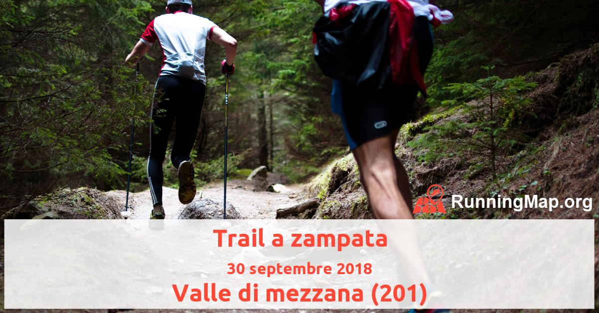 Trail a zampata