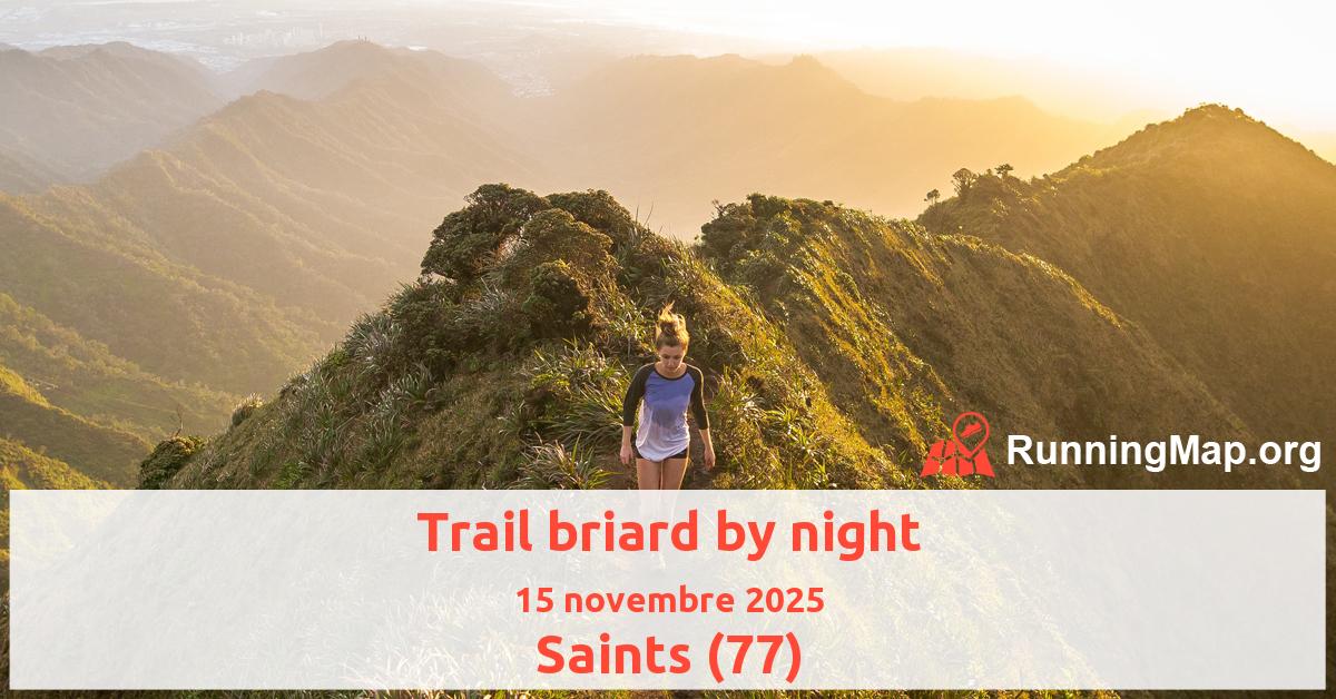 Trail briard by night