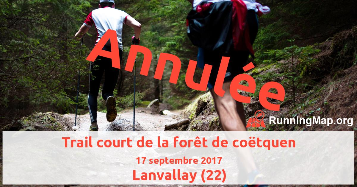 Trail court de la forêt de coëtquen