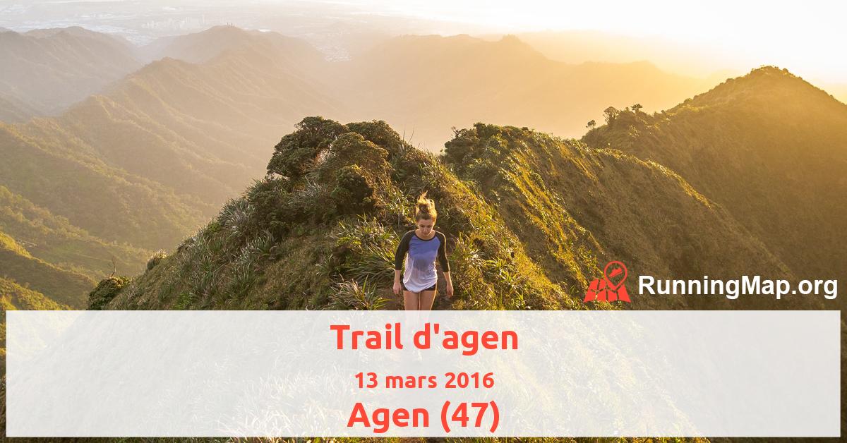 Trail d'agen