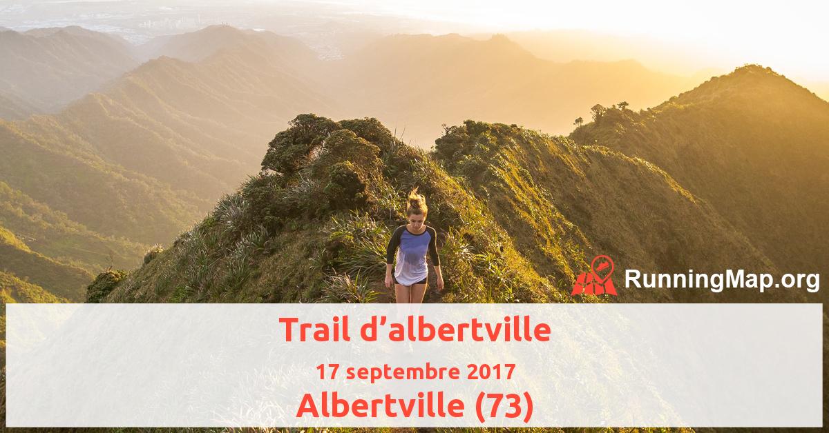 Trail d’albertville