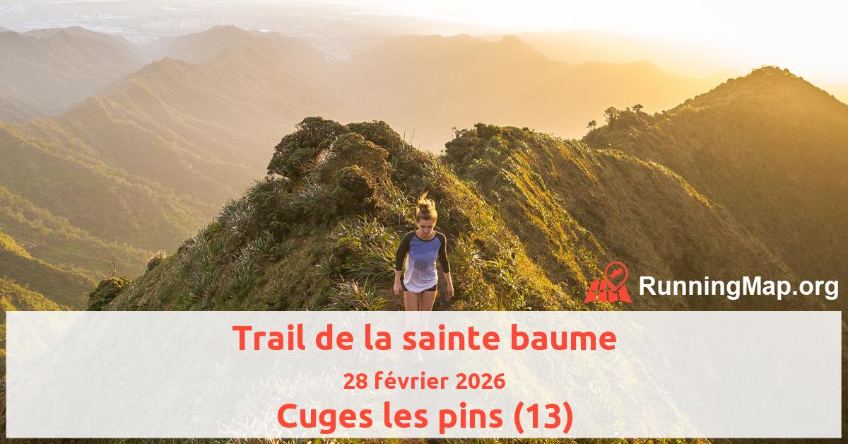 Trail de la sainte baume