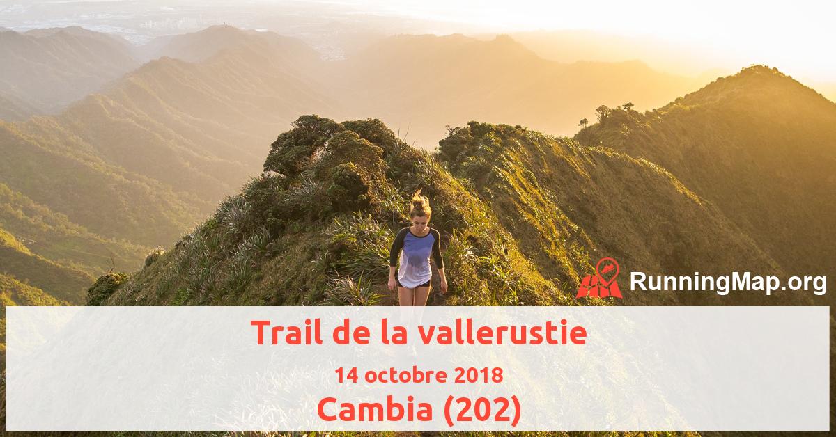 Trail de la vallerustie