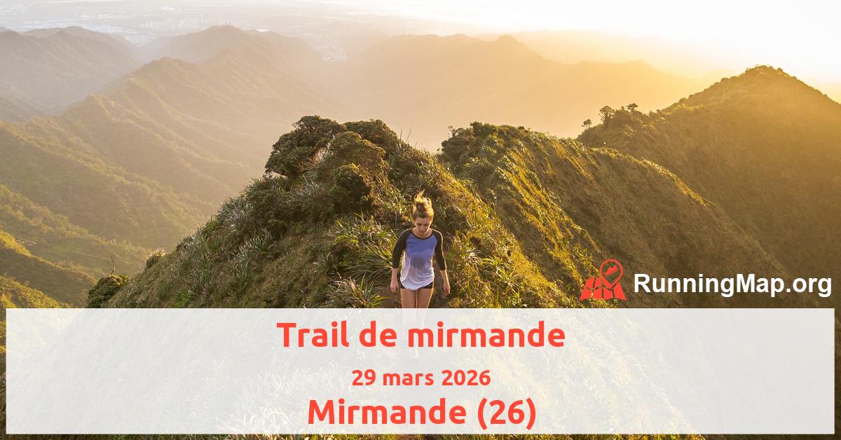Trail de mirmande