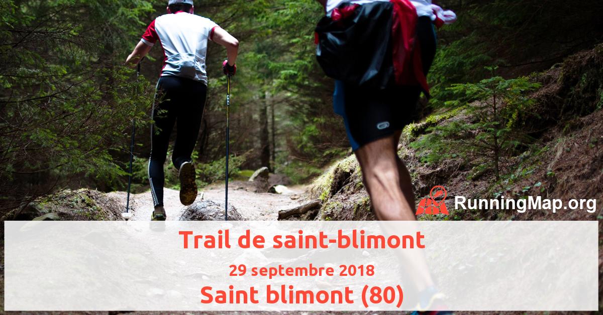 Trail de saint-blimont