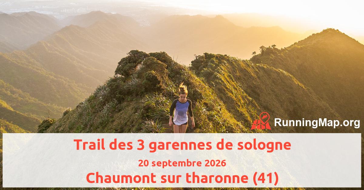 Trail des 3 garennes de sologne
