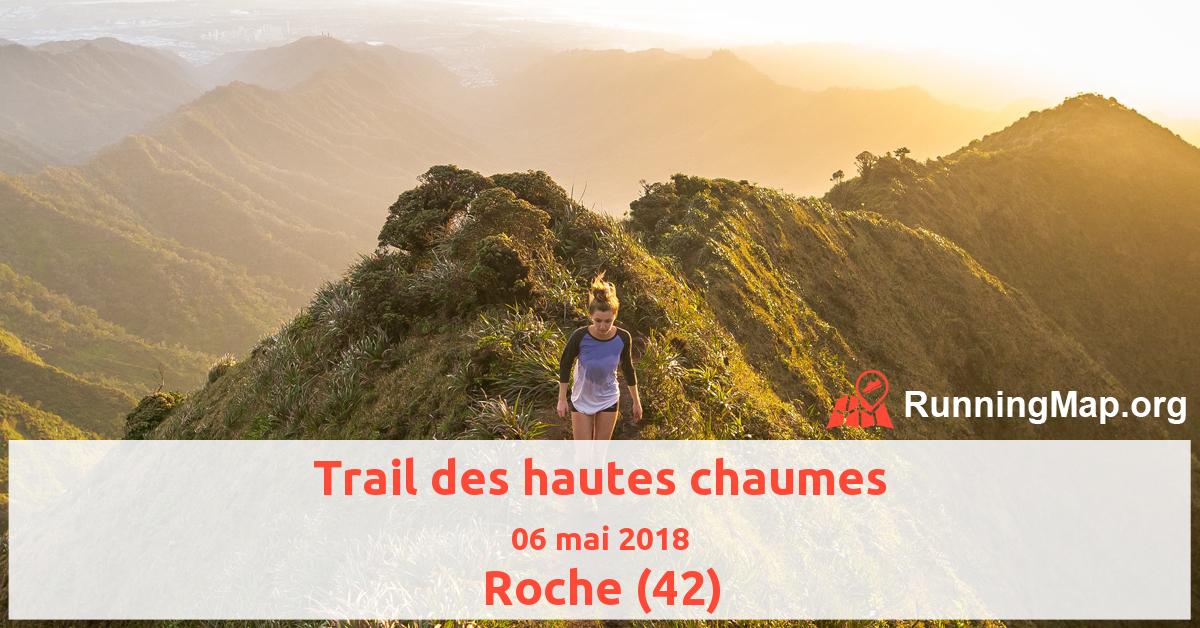 Trail des hautes chaumes