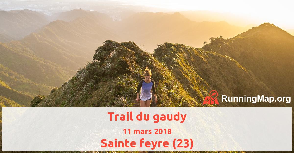 Trail du gaudy