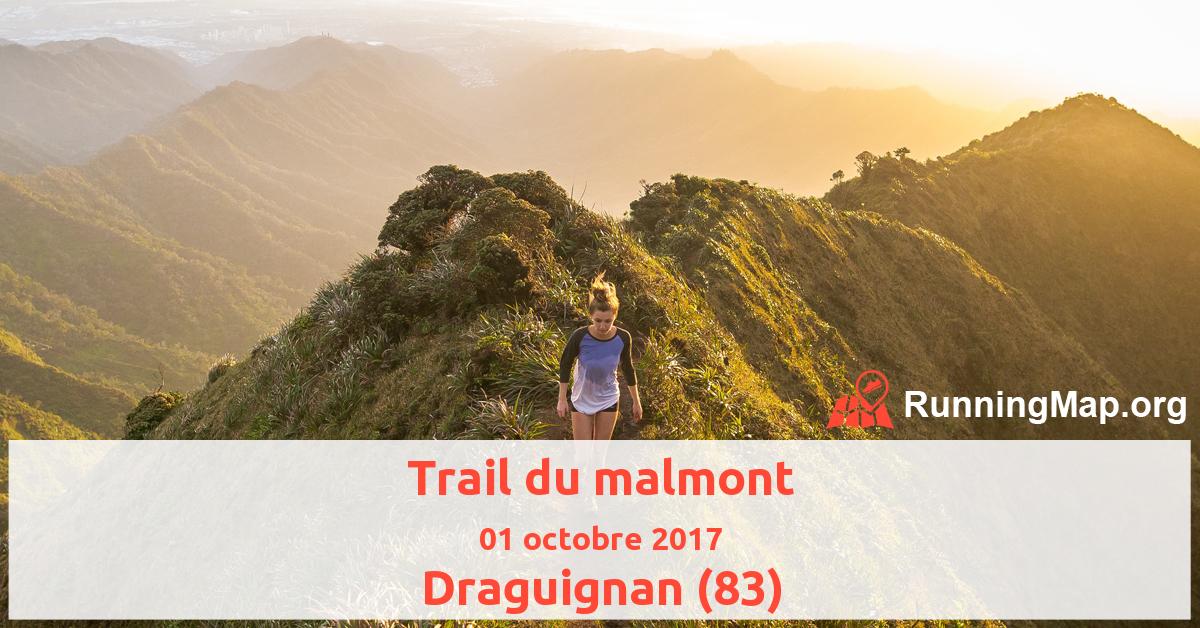 Trail du malmont