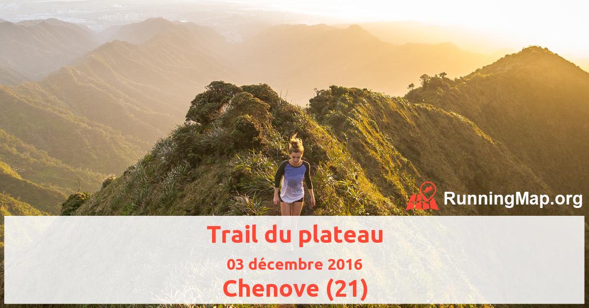 Trail du plateau