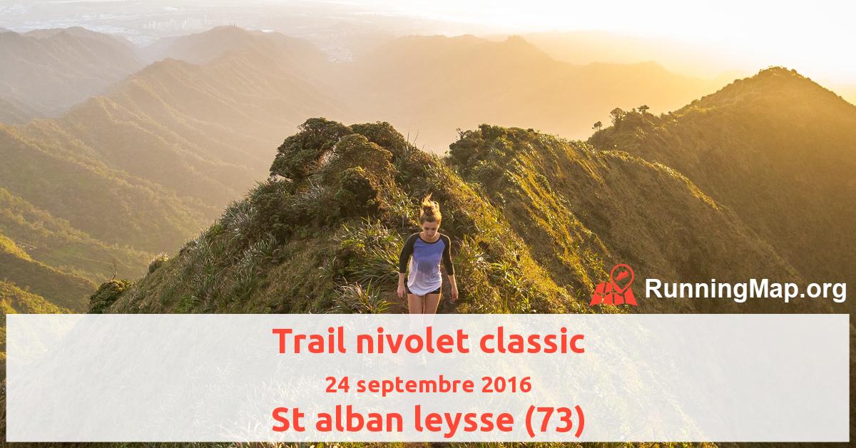Trail nivolet classic