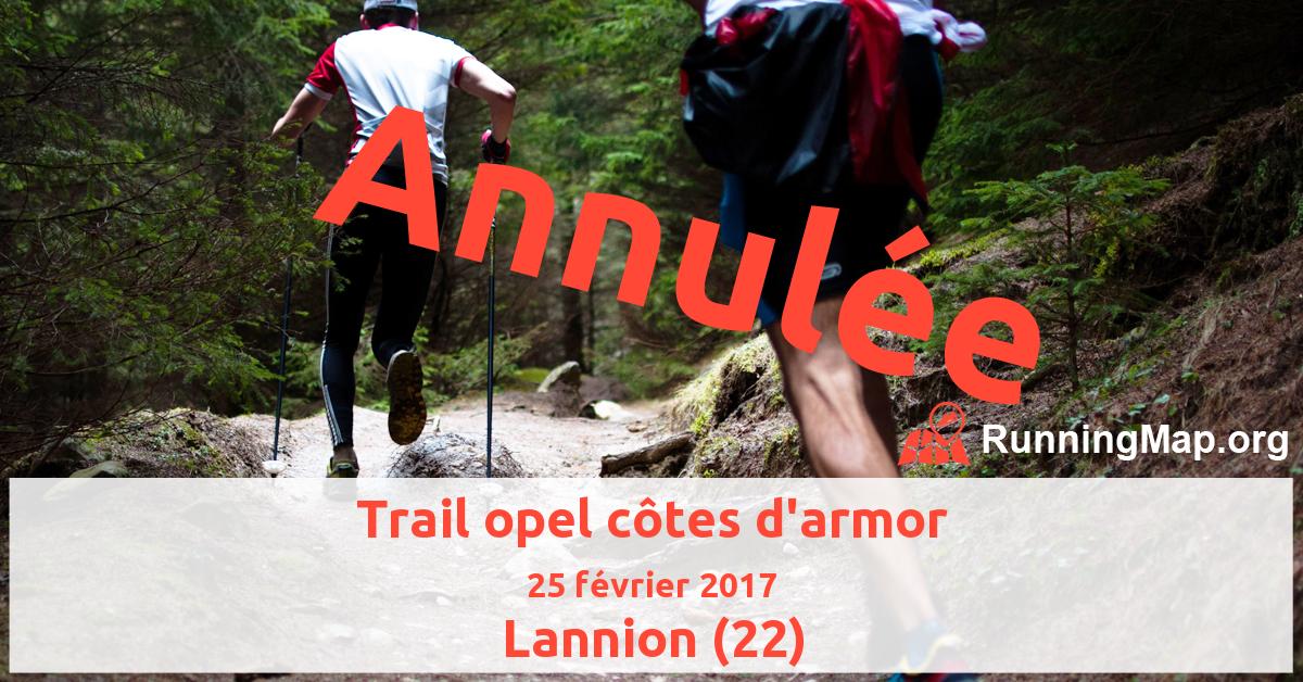 Trail opel côtes d'armor