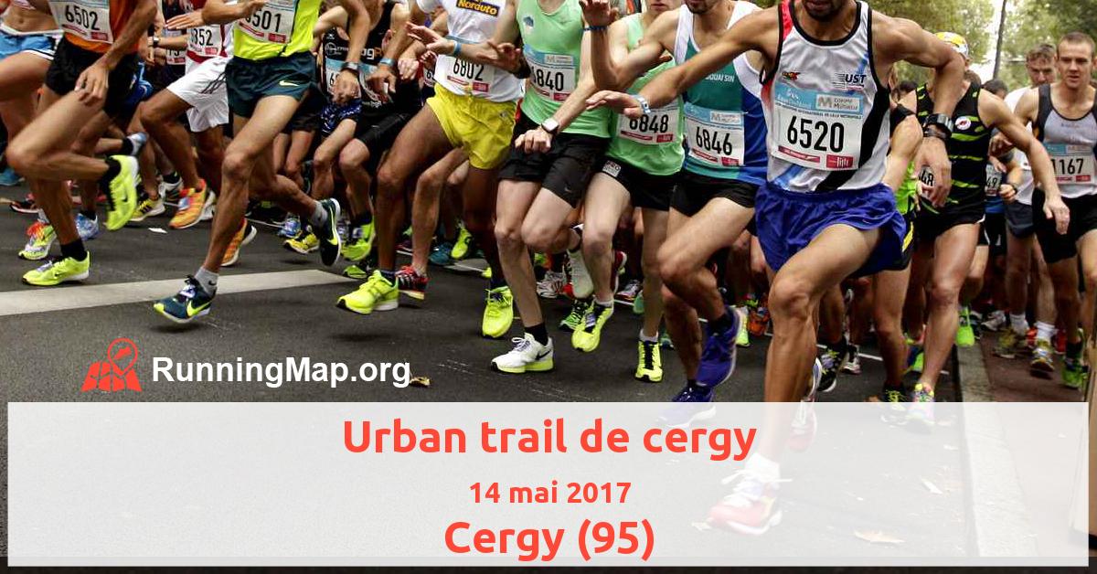 Urban trail de cergy