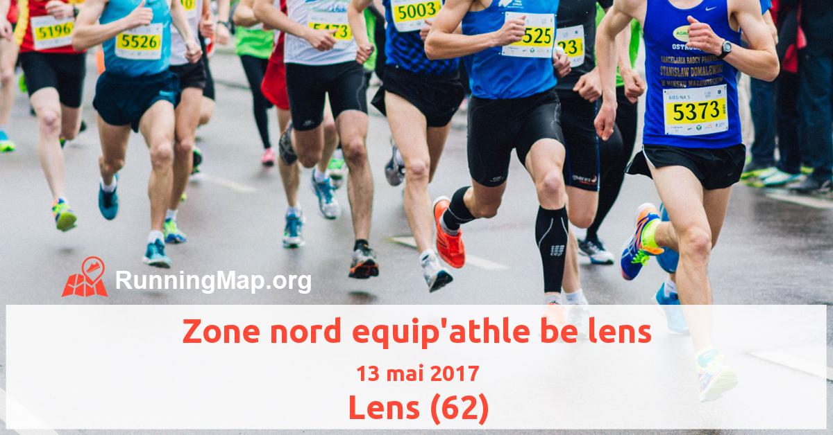 Zone nord equip'athle be lens